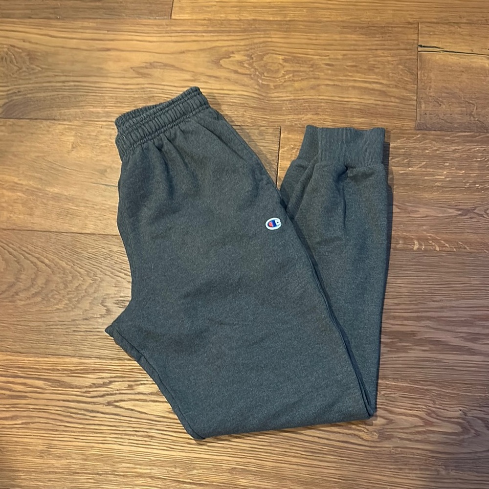 ❤️ Champion  Mens’s Gray Sweatpants Jogger Pants